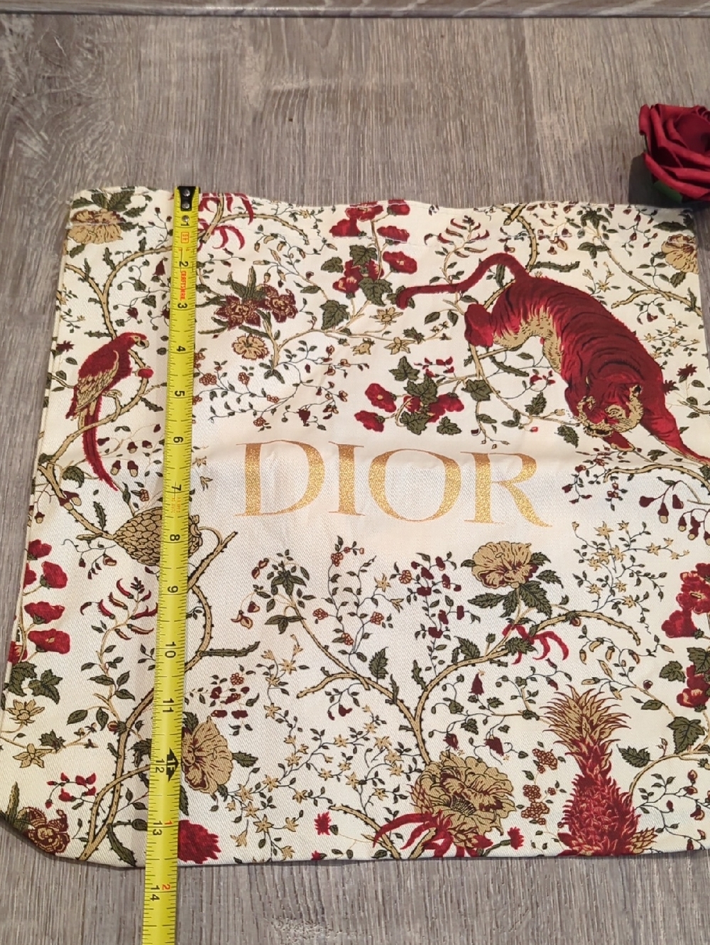 Christian Dior Limited Edition Lunar New Year Red Tiger 2023 Tote Bag - Picture 9 of 9
